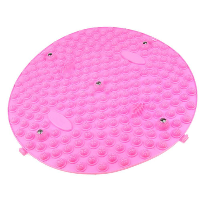 Crofta Yoga Foot Massage Mat Reflexology Foot Relax Shiatsu Pad for Health Pink