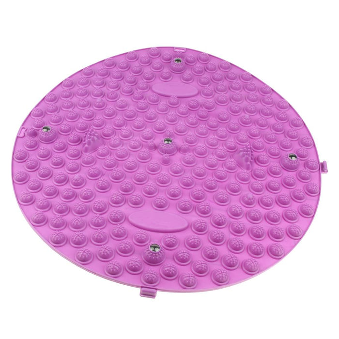 Crofta Yoga Foot Massage Mat Reflexology Foot Relax Shiatsu Pad for Health Purple