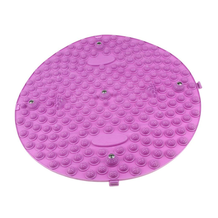 Crofta Yoga Foot Massage Mat Reflexology Foot Relax Shiatsu Pad for Health Purple