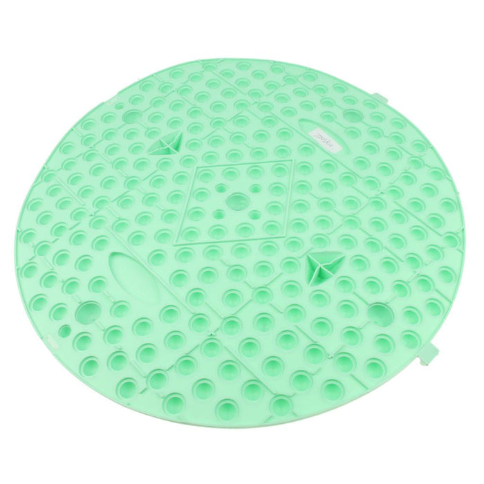 Crofta Yoga Foot Massage Mat Reflexology Foot Relax Shiatsu Pad for Health Light Green