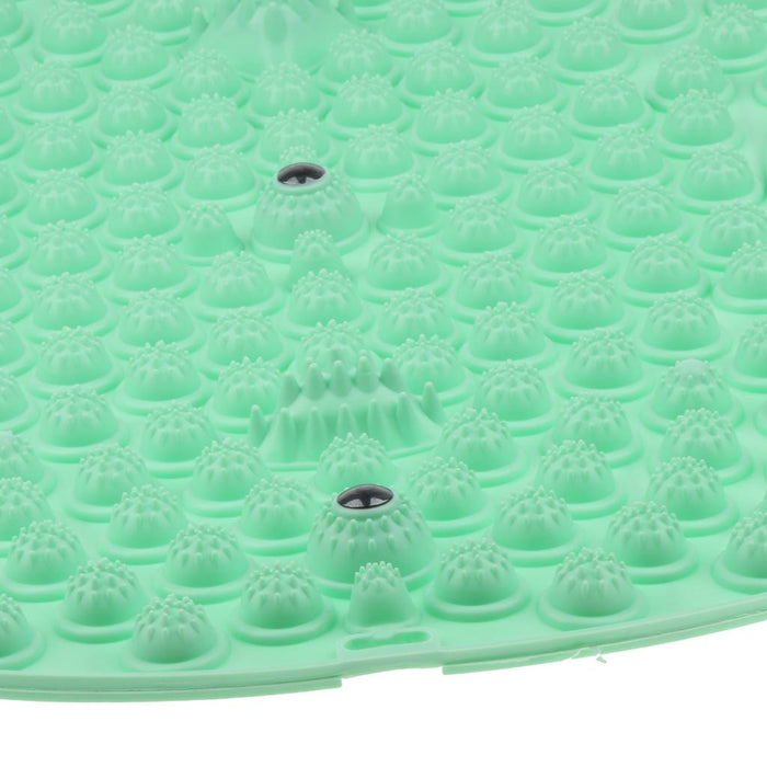 Crofta Yoga Foot Massage Mat Reflexology Foot Relax Shiatsu Pad for Health Light Green