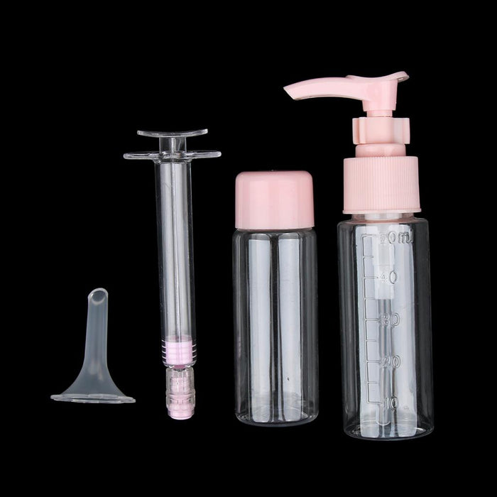 4 Pcs Empty Refillable Cosmetic Containers Needle Tube Bottle for Cosmetics