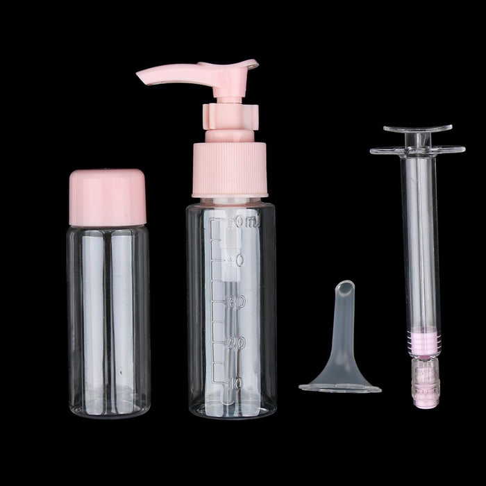 4 Pcs Empty Refillable Cosmetic Containers Needle Tube Bottle for Cosmetics