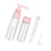 4 Pcs Empty Refillable Cosmetic Containers Needle Tube Bottle for Cosmetics