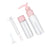 4 Pcs Empty Refillable Cosmetic Containers Needle Tube Bottle for Cosmetics