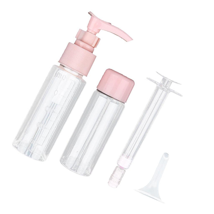 4 Pcs Empty Refillable Cosmetic Containers Needle Tube Bottle for Cosmetics