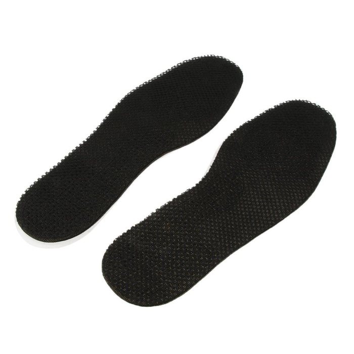 Crofta 1 Pair Massage Shoes Insoles Foot Arch Support Absorb Sweat Insert Pad 4-6