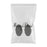 1 Pair Hidden Boat Socks with Gel Forefoots Invisible for Flat & Heels Black