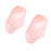 1 Pair Hidden Boat Socks with Gel Forefoots Invisible for Flat & Heels Pink