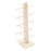 Crofta Wood Sunglasses Eyeglass Rack Display Stand Holder Single Line for 5 Pairs