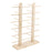 Crofta Wood Sunglasses Eyeglass Rack Display Stand Holder Double Lines for 12 Pairs