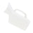 Crofta Reusable Washable Portable Urinal Bottle for Disabled Elderly Women White