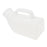 1000ml Elder Urinal Bottle Chamber Pot Emergency Toilet Pouch with Lid White