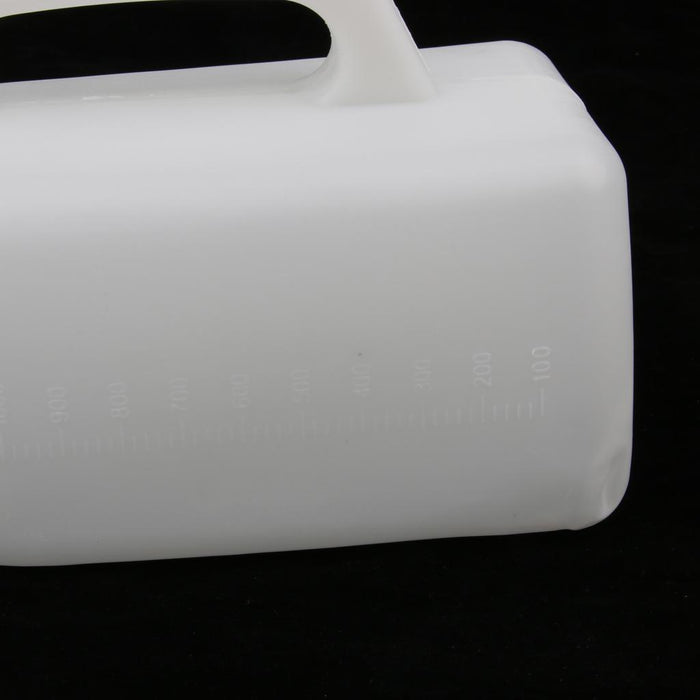 1000ml Elder Urinal Bottle Chamber Pot Emergency Toilet Pouch with Lid White