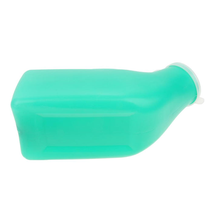 1000ml Elder Urinal Bottle Chamber Pot Emergency Toilet Pouch with Lid Green