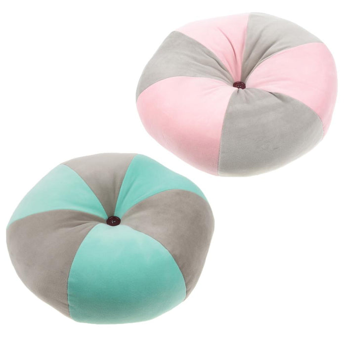 Crofta Soft Seat Cushion Pillow Reduce Pressure on Back Tailbone  Green Light Gray