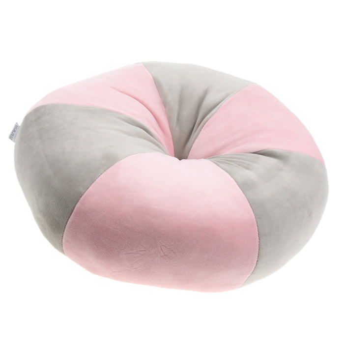 Crofta Soft Seat Cushion Pillow Reduce Pressure on Back Tailbone  Pink Light Gray