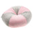 Crofta Soft Seat Cushion Pillow Reduce Pressure on Back Tailbone  Pink Light Gray