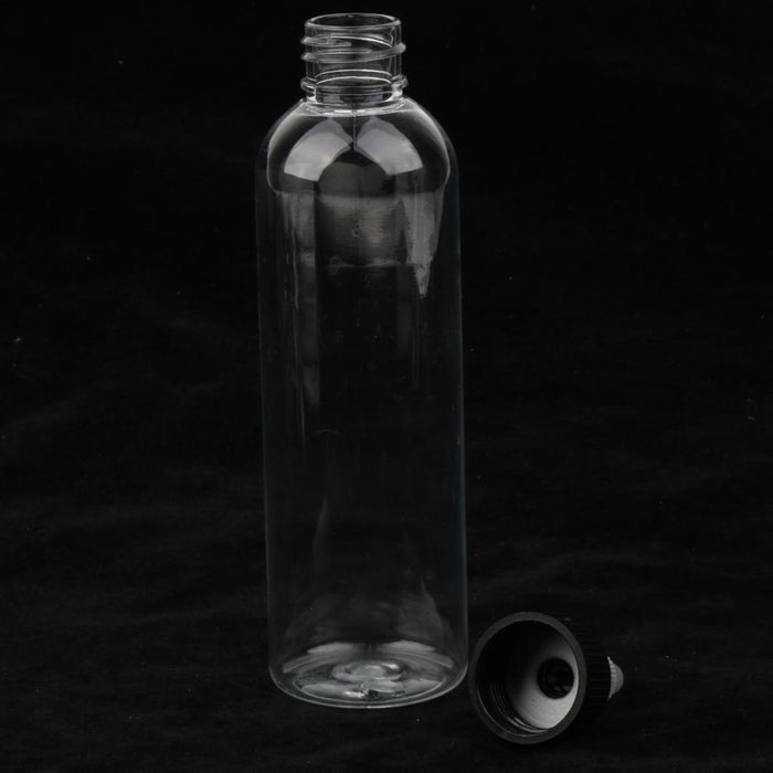 10 Pcs Empty Plastic Bottles with Twist Top Cap for Solvents, Oils, Paint, Ink, Liquid Gule 120ml