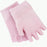 Crofta 1 Pair Unisex Moisturizing Spa Gel Fingerless Gloves Half Finger Mittens Pink