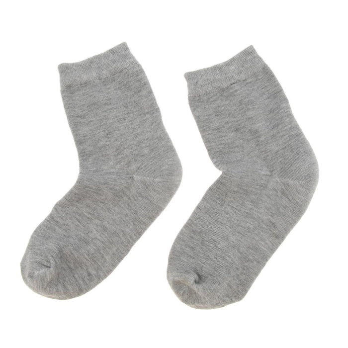 Crofta 1 Pair Gel Moisturizing Foot Heel Socks for Cracked Skin Foot Care Gray