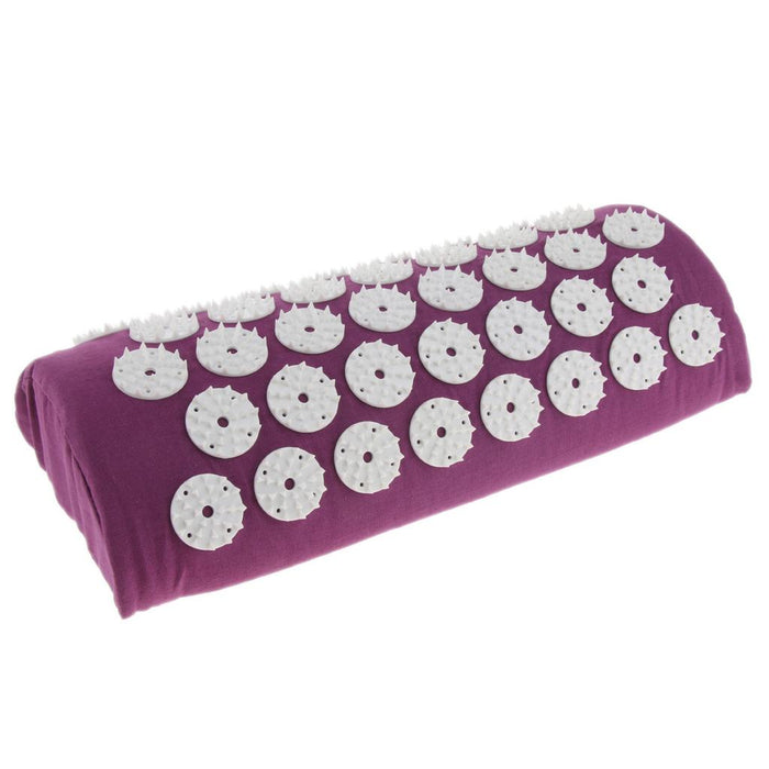 Crofta Yoga Acupuncture Massage Pillow Pad Neck Head Pain Relieve Home Purple