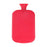 Crofta 3L Large Hot Heat Warm Water Bottle Thicker Warming Bag with Cover Red