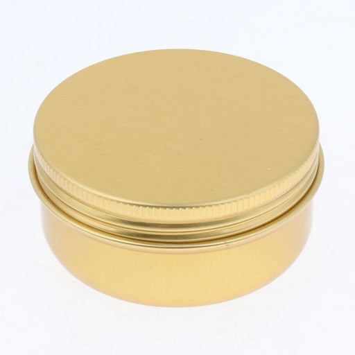 10 Pieces Round Aluminum Cream Empty Lip Balm Candles Container Jars Tin 50g