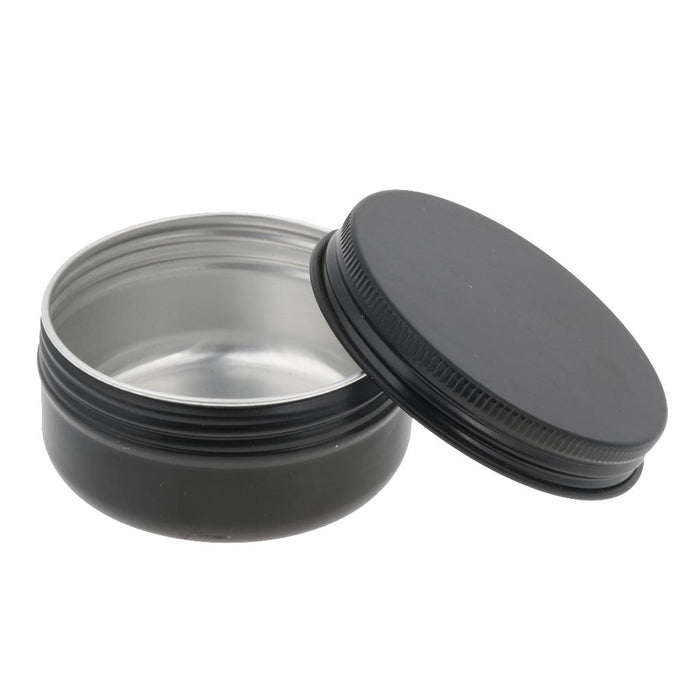 10Pieces Empty Metal Cosmetic Containers Travel Tins Makeup Sample Jars  30g