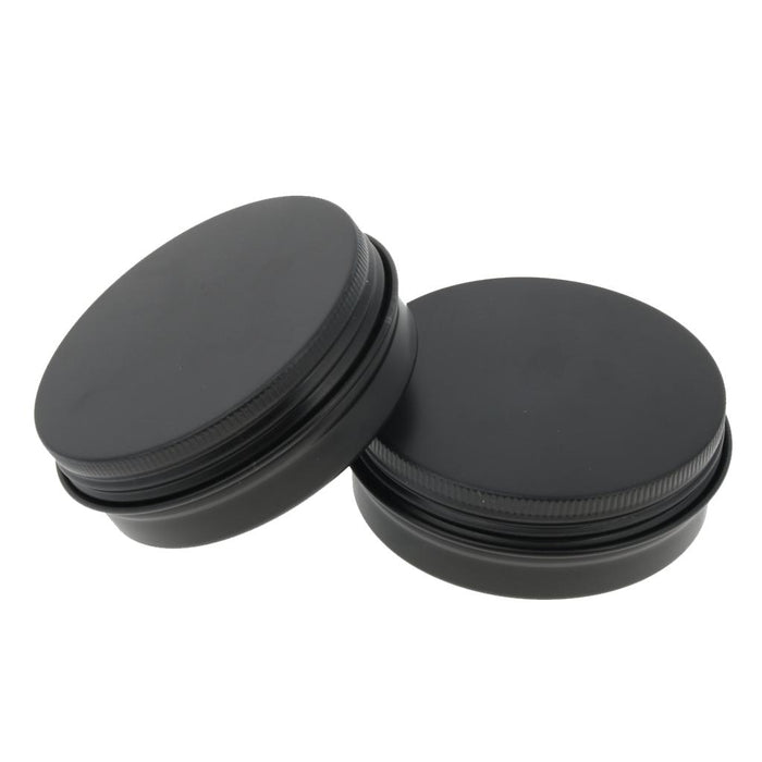 10Pieces Empty Metal Cosmetic Containers Travel Tins Makeup Sample Jars  80g