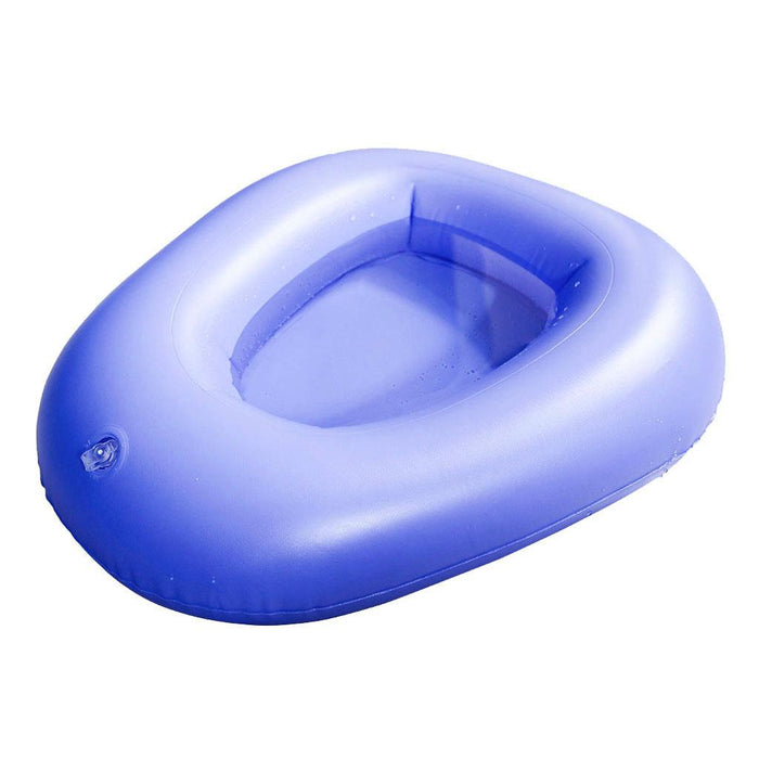 Crofta Portable Air Bedpan Inflatable Potty for Home Hospital Elderly Bedridden