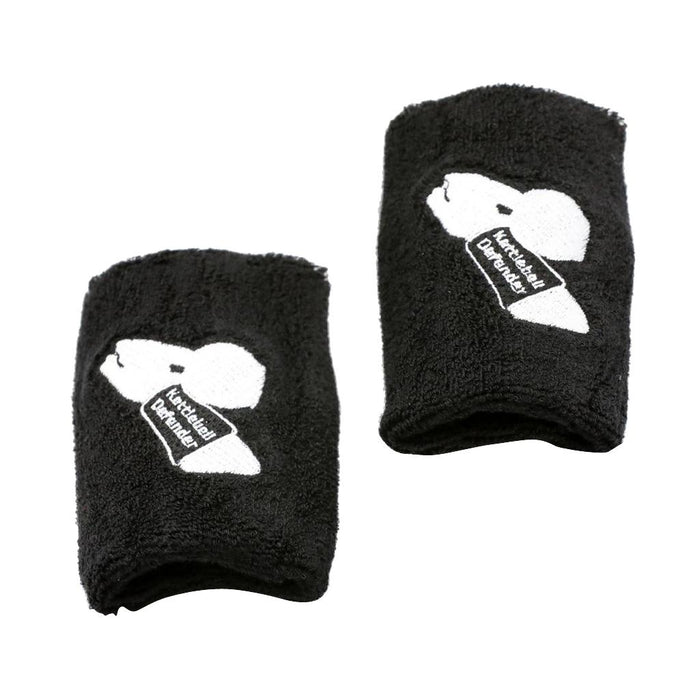 1 Pair Black Athletics Kettlebell Wrist Guards Defender Brace Protector Wrap