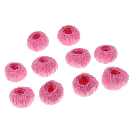 Crofta 100 Pieces Disposable Kids Baby Bath Ear Protectors Covers Earmuffs Pink