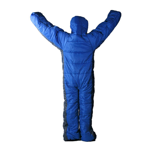 Crofta Adult Full Body Wearable Sleeping Bag with zippers for Outdoor Travel  M