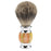 Crofta Wooden Handle Men's Mustache Shaving Brush Grooming Tool for Barber Salon 01