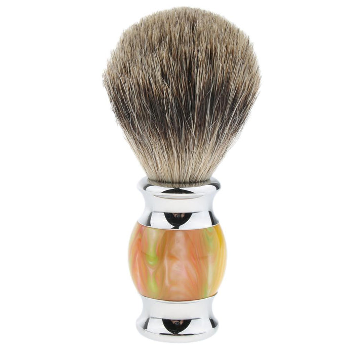 Crofta Wooden Handle Men's Mustache Shaving Brush Grooming Tool for Barber Salon 01