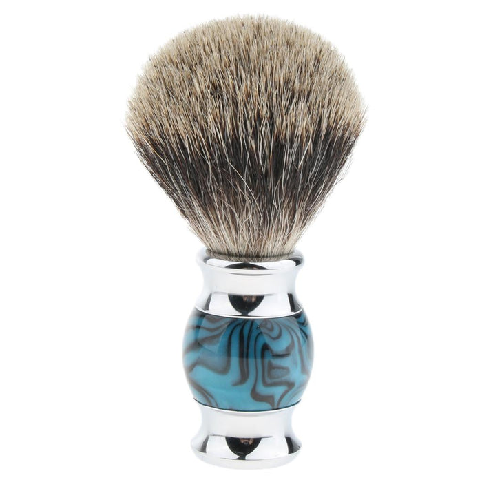 Crofta Wooden Handle Men's Mustache Shaving Brush Grooming Tool for Barber Salon 04