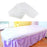 Crofta 10 Piece Non-woven Disposable Massage Table Sheet Bed Cover Waterproof White