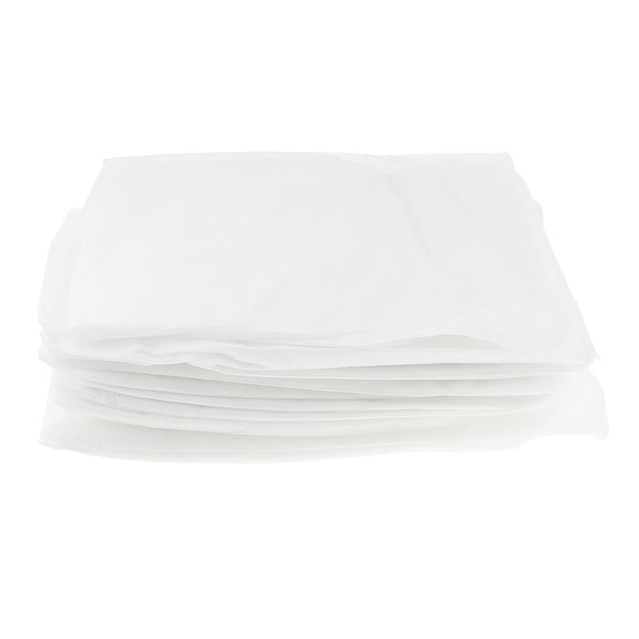 Crofta 10 Piece Non-woven Disposable Massage Table Sheet Bed Cover Waterproof White