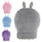 Crofta Portable Silicone Hot Water Bag Warm Heat Water Bottle with a Plush Sleeve Gray