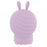 Crofta Portable Silicone Hot Water Bag Warm Heat Water Bottle with a Plush Sleeve Purple