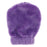 Crofta Portable Silicone Hot Water Bag Warm Heat Water Bottle with a Plush Sleeve Purple