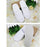 10 Pairs White Closed Toe Disposable Slippers - Fit Most Men and Women - Comfortable/Non-Slip - Perfect for Home, Hotel Commercial Use etc.