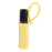 Crofta 10ml Refillable Essential Oil Bottle with Roller Ball+Silicone Cover Yellow