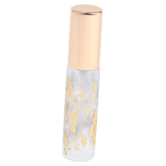 Crofta 10ml Refillable Perfume Spray Bottl Empty Atomizer Flower Printing Container