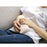 Crofta Portable Heat Water Bag Hot Water Bottle with Knit Cover for Warming Beige