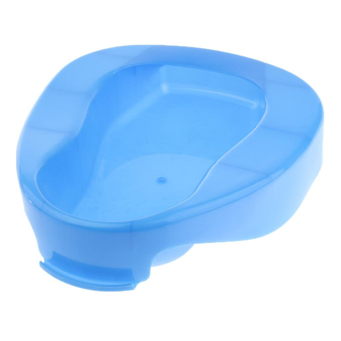 Crofta Unisex Comforable Plastic Potty Bed Bedpan Bed Pan for Elderly Bedridden