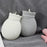 Crofta Portable Hot Water Bottle Heat Water Bag for Winter Hand Feet Warming  White