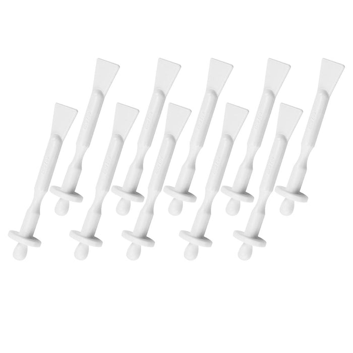 Crofta 10 Pieces Two-in-One Multi-Use Waxing Applicator Sticks Hair Removal Spatula