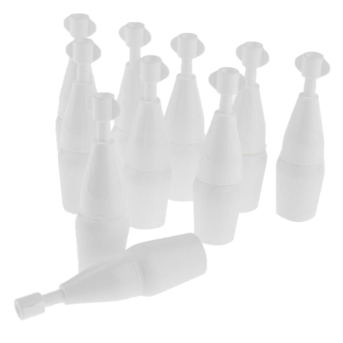 Crofta 10 Pieces Liquids Dropper Bottles Travel Empty Squeezable Container 10ML